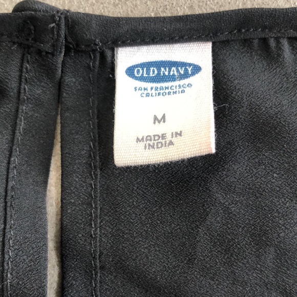 Black Lace Arm Detail Blouse - Picture 2 of 3